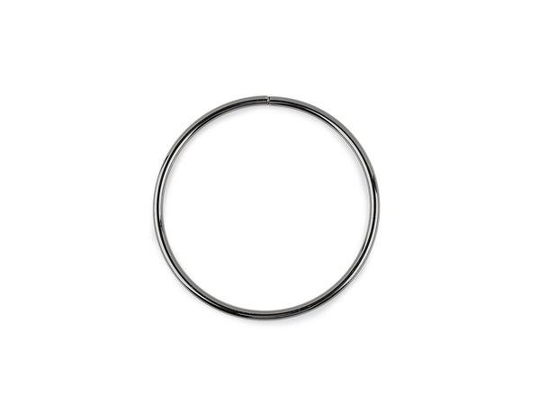 Premium 10cm Unwelded Metal Ring for Handbag Making & Crafts - Versatile O-Ring Handle