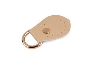 Premium Faux Leather D-Ring Strap Anchors | Semi-Ring Connectors for Handbag, Purse & Backpack Making