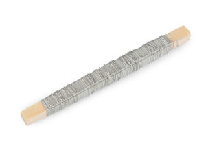 Premium Nickel Binding Wire - 0.4 mm Flexible Craft & Floral Wire (30g on Wooden Spool)