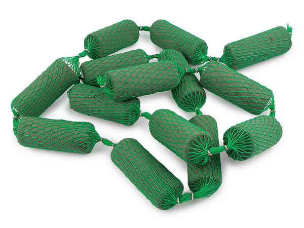 Premium Wet Floral Foam Garland - 14-Segment Water-Retaining Cylinders for Fresh Flower Arrangements, Wedding Arches, and Table Runners