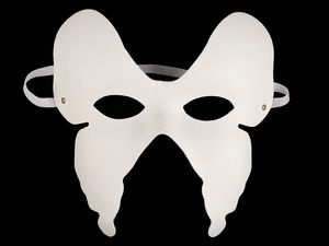 DIY Paintable Paper Masquerade Eye Masks - Customizable Craft Masks for Carnivals, Costumes, and Parties