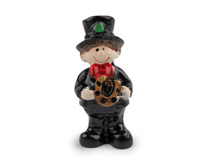Miniature Lucky Chimney Sweep Figurines - Small Good Luck Charms for Crafts, Wreaths, and Festive Decorations