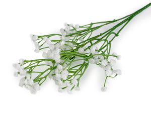 Premium Artificial Baby's Breath Floral Stems - Realistic Faux Gypsophila for Wedding Bouquets, DIY Crafts, and Home Decor