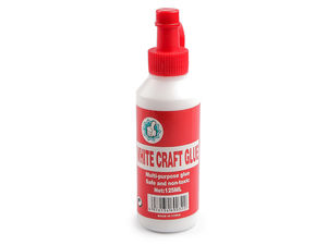 Universal Craft Adhesive & Multi-Purpose Glue (125ml) - Clear-Drying Bond for Ceramics, Wood, Paper, Textiles & Plastics
