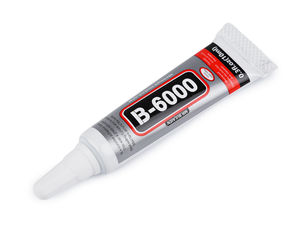 B-6000 Multi-Purpose Precision Craft & Jewelry Adhesive (10ml) - Clear Waterproof Glue with Fine Tip