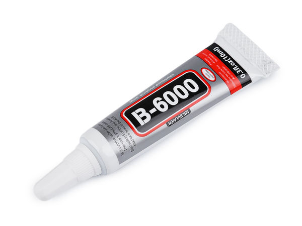 B-6000 Multi-Purpose Precision Craft & Jewelry Adhesive (10ml) - Clear Waterproof Glue with Fine Tip