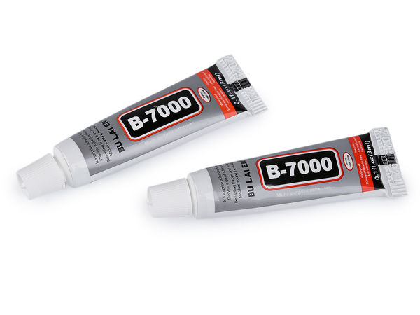 B-7000 Multi-Purpose Craft & Jewelry Glue - Precision Tip, Waterproof Clear Adhesive for Metal, Glass, Rhinestones & Cabochons (3ml)