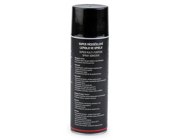 Multi-Purpose Spray Adhesive (305g) - High-Strength Clear Bond for Paper, Wood, Fabrics, and Plastics