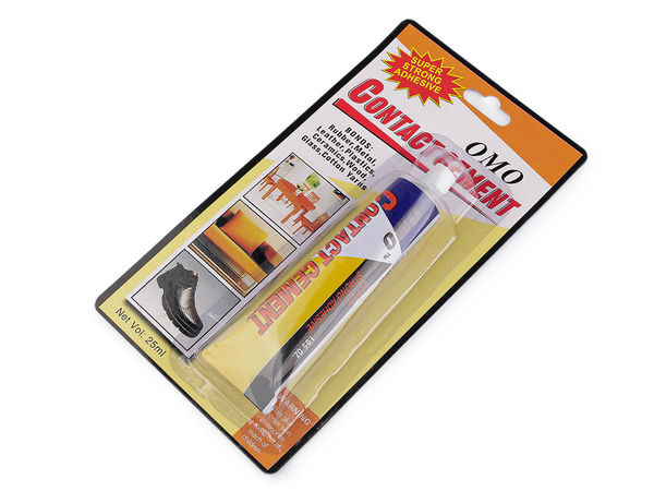 Professional Multi-Purpose Contact Adhesive for Leather, Wood, Shoes & Crafts, Heavy-Duty Strong Glue - 25ml
