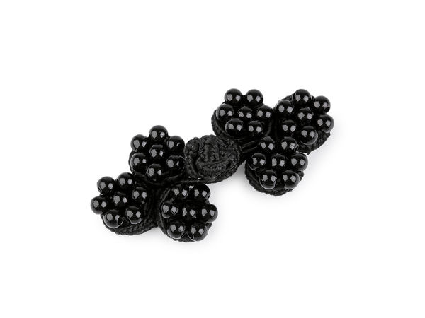 Ukrasno tekstilno kopčanje s perlicama