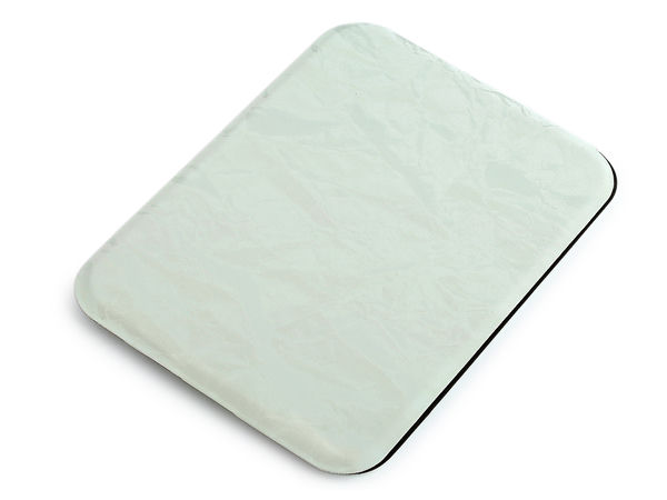 Premium Folding Travel Makeup Mirror with Integrated Stand and Elegant Marble-Pattern Case