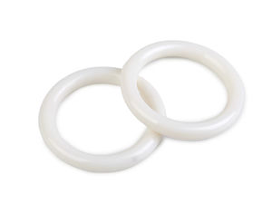 Premium Multipurpose Plastic Rings (Ø20 mm) for Curtains, Crocheting, and DIY Crafts