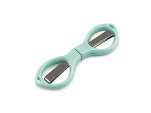 Premium Compact Folding Scissors (10 cm) – Portable Travel Safety Shears for Sewing, Crafting & Haberdashery