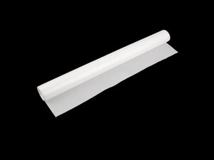 Premium Double-Sided Iron-On Thermal Adhesive Foil, 50cm Width - Transparent Heat-Activated Bonding Film for Custom Patches & Embroidery