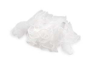 Premium Pleated Organza Flower Cuff (28cm Width) - Elegant Bouquet & Gift Floral Wrap
