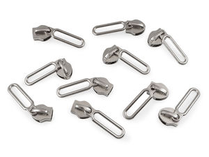 Premium Metal Zipper Slider for No. 10 Nylon Spiral Zippers - Non-Locking