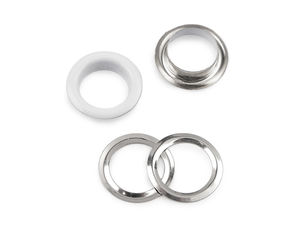 Premium Rust-Proof Metal Grommets with Washers (10mm Inner / 15mm Outer) - Professional Haberdashery Eyelets