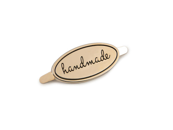 Premium Metal Handmade Label Tags for Bags, Purses, and Crafts