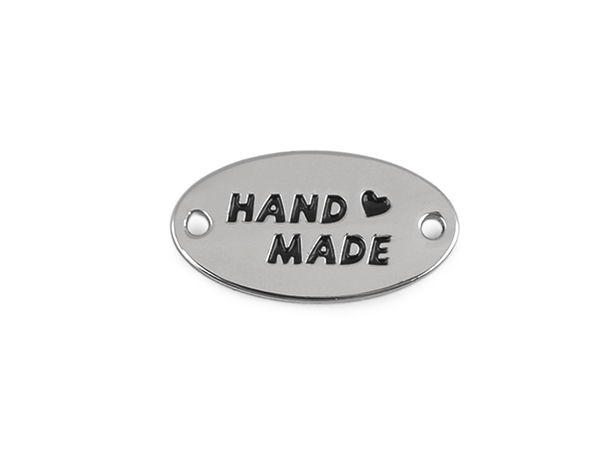 Premium Metal Sew-On Handmade Labels for Bags, Purses, and Knits