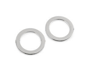 Premium Flat Stainless Steel Rings for Swimwear, Dresses, and Accessories - 45mm & 52mm O-Rings