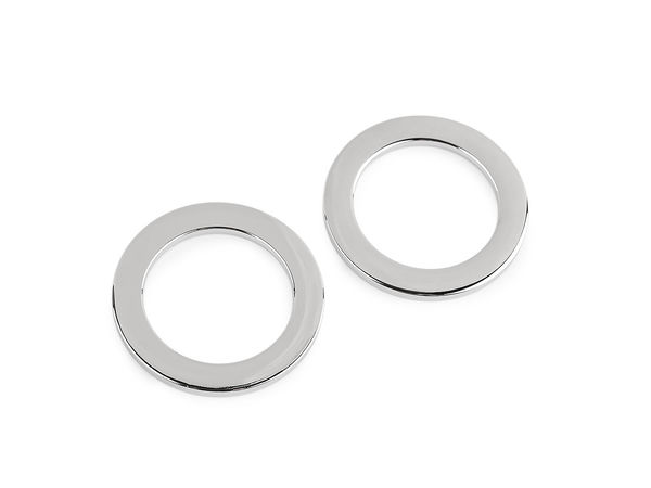 Premium Flat Stainless Steel Rings for Swimwear, Dresses, and Accessories - 45mm & 52mm O-Rings