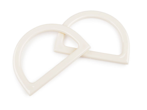 Premium Plastic Bag Handles (12 x 8.5 cm) for Handbag & Purse Making - DIY Craft Haberdashery Supplies