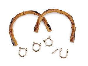 Premium Imitation Bamboo Bag Handles for DIY Handbag & Purse Making