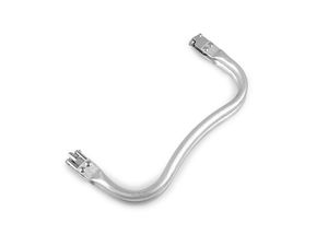 Premium Aluminum Purse Frame and Bag Handle - Sleek Nickel Finish