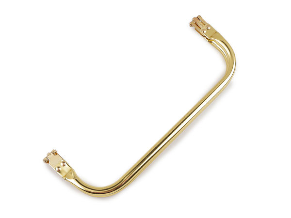 Premium Lightweight Aluminum Handbag Frame & Handle for DIY Bag Making - Light Gold