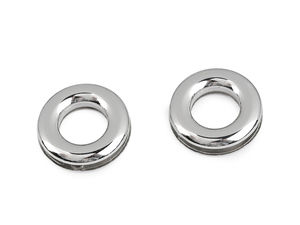 Premium 15mm Screw-In Metal Grommets for Handbags and Leathercraft - Rust-Proof Eyelets