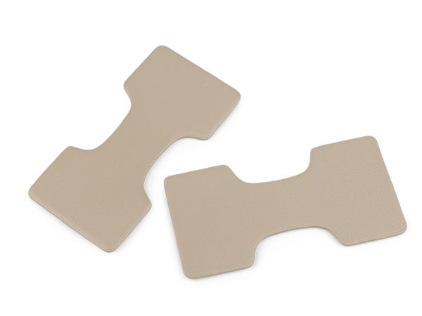 Premium Eco-Leather Handle Strap Connector Tabs | Handbag & Purse Making Supplies