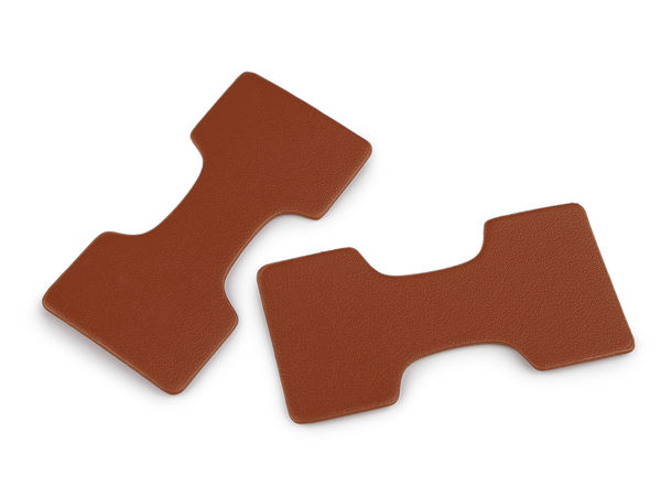 Premium Eco-Leather Handle Strap Connector Tabs | Handbag & Purse Making Supplies