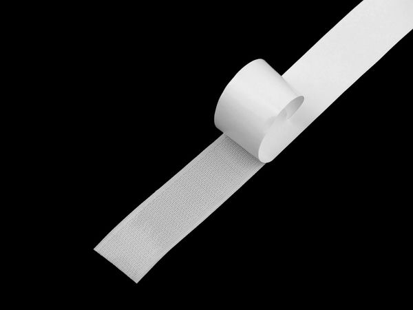 Premium Self-Adhesive Hook Fastener Tape (25mm) - Heavy-Duty Sticky Back Hook Side Only