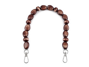 Elegant Metal Handbag Handle and Decorative Chain Strap, 43 cm
