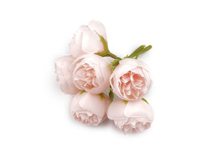 Premium Artificial Buttercup Flower Clusters - 3-Flower Stems for Crafts, Floral Arrangements, and DIY Decor