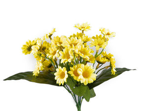 Premium Artificial Daisy Bouquet - Lifelike Faux Wildflowers with Stems for Home Decor, Crafts, and Floral Arrangements