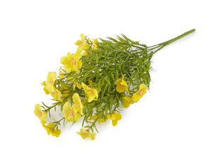 Premium Artificial Flax Bouquet - Realistic Wildflower Floral Arrangement for Home Decor, Crafting, and DIY Projects