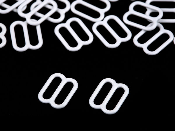 Premium Lacquered Metal Swimwear & Lingerie Clasps and Rings - 10mm