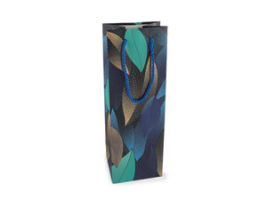 Premium Bottle Gift Bag 12 x 35 cm - Elegant Packaging Sachet for Wine & Beverage Bottles