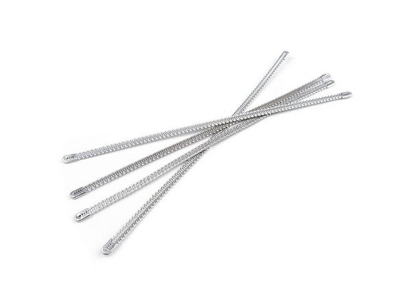Nickel Metal Corset & Lingerie Reinforcements - Width 5 mm (10 cm, 16 cm, 20 cm)