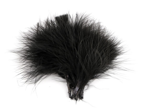 Natural Marabou Feathers for Crafts & DIY Decor (7–14 cm)