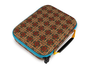 Premium Natural Cork Sewing & Craft Storage Box Case with Handle - 22 x 18 cm