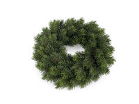 Artificial Christmas Wreath Ø30 cm – Classic Green Evergreen Holiday Door & Wall Wreath for Festive Decor & Crafting