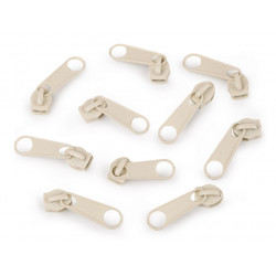 Slider for Nylon Zippers 5 mm for POL type, Afterglow