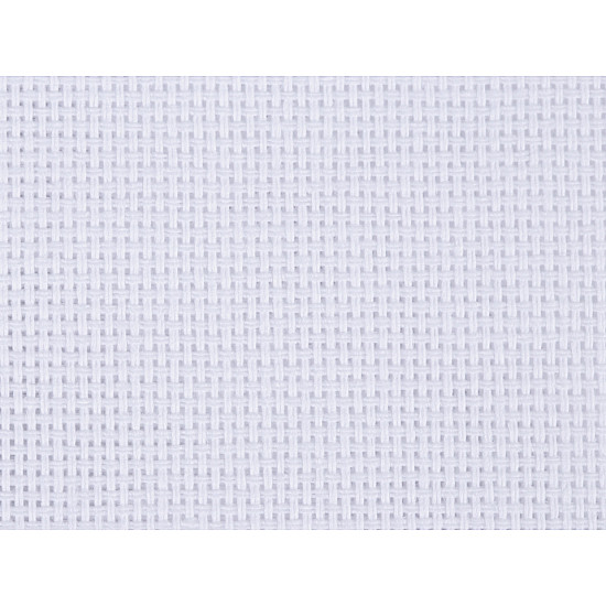 Cross Stitch Canvas Panamka width 140 cm, white