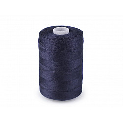 Polyester Sewing Thread NTF 40/2, 1000 m - blue dark