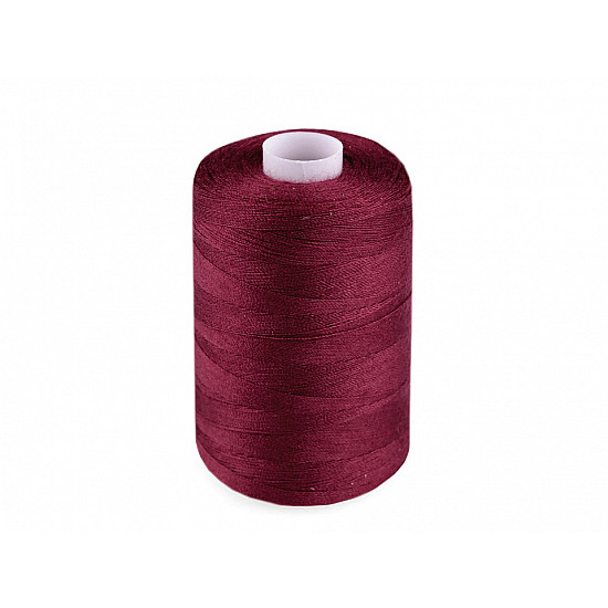 Polyester Sewing Thread NTF 40/2, 1000 m - light wine red