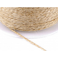 Jute String Ø1.5 mm - natural burlap, 1 Buc.