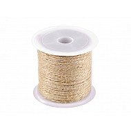 Jute String Ø1.5 mm - natural burlap, 1 Buc.