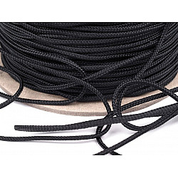 Drapery Rod Cord Ø1.6 mm (roll 100 m) - black